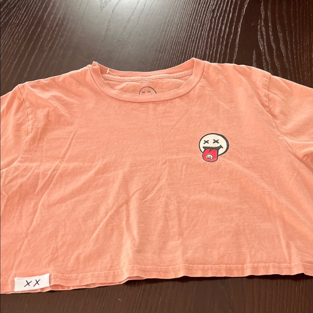 Trendy Peach Graphic Women's Tee